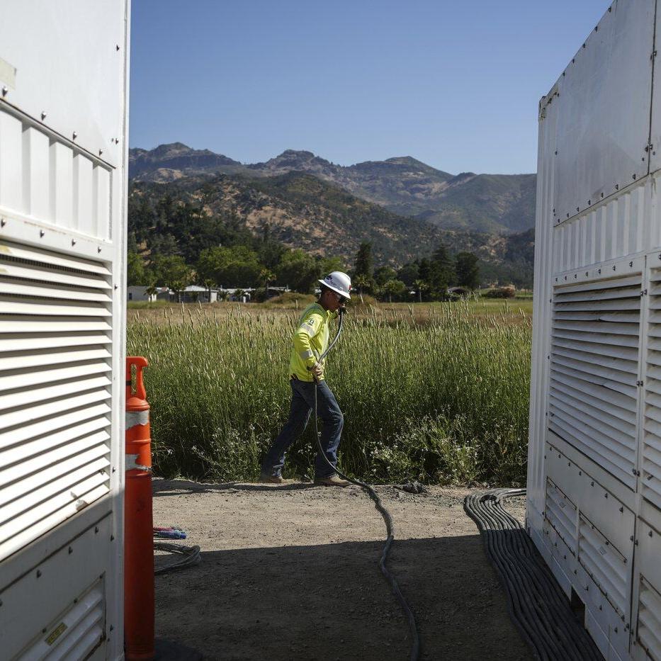 Napa Valley town that once rode out emergencies with diesel gets a clean-power backup